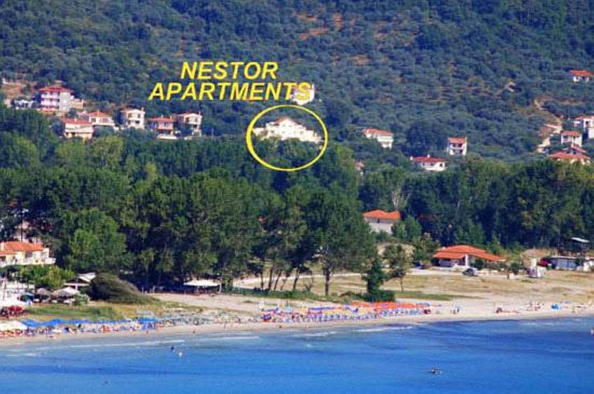 Nestor Apartments Chrysi Ammoudia Buitenkant foto